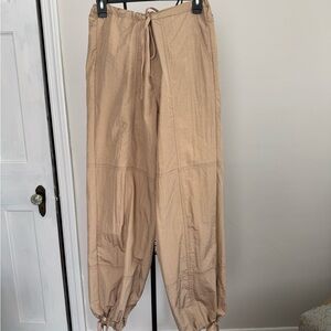 Wide leg cuffed Pants